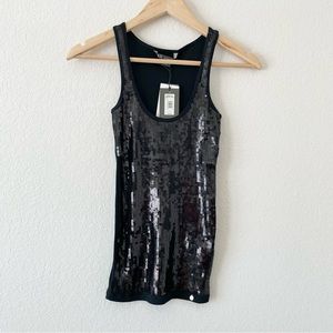 [NWT] Armani Exchange Sequin Tank Top